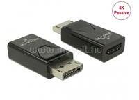Delock Átalakító Displayport 1.2 male to HDMI female 4K passzív, fekete (DL66234) (DL66234)