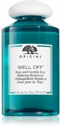 Origins Well Off® Fast and Gentle Eye Makeup Remover finom szemlemosó 150 ml