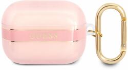 GUESS Airpods 3 Guess TPU Stripe tok rózsaszín