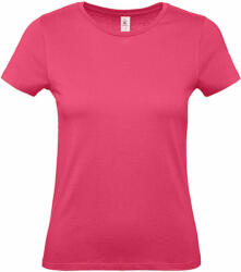 B and C Női rövid ujjú póló B&C #E150 /women T-Shirt -L, Fuchsia