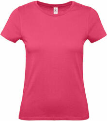 B and C Csomag akciós póló (minimum 5 db) Női rövid ujjú póló B&C #E150 /women T-Shirt -L, Fuchsia
