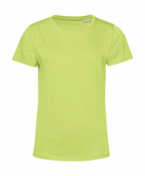 B and C Női rövid ujjú organikus póló B and C #Organic E150 /women L, Lime zöld