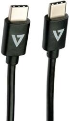 V7 Cablu de date V7 V7USB2C-2M, USB-C - USB-C, 2m, Black (V7USB2C-2M)