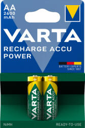 VARTA Elem akkumulátor AA 2600mAh 2db Ready 2 Use (5716101402) - akkumulatordepo