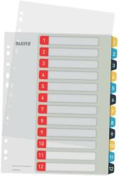 LEITZ Index LEITZ Cosy, imprimabil, PP, A4, 1-12, multicolor (L-12480000)