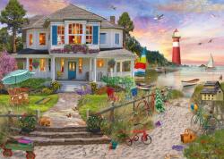 Schmidt Spiele - Puzzle The Beach House - 1 000 piese Puzzle