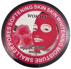 Wokali Masca rosie pentru pete pigmentare cu Extract de Trandafiri si Minerale, Efect de micsorarea porilor si Efect anti-rid, Wokali, 300 g Masca de fata