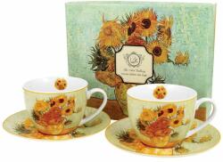 Duo Gift Porcelán csésze - 280ml - Van Gogh: Napraforgók - szep-otthon - 10 280 Ft