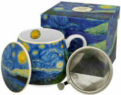Duo Gift Porcelán bögre szett- 430ml - Van Gogh: Csillagos éj