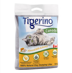 Tigerino Tigerino Premium Nisip pisici - Parfum de lapte migdale & miere 2 x 12 kg