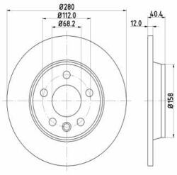 MTR Disc frana MTR 12108579 (12108579)