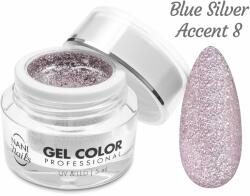 NANI Gel UV/LED NANI Glamour Twinkle 5 ml - Blue Silver Accent