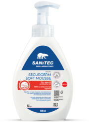 Sanitec Spuma pentru maini cu agenti antibacterieni, 600 ml