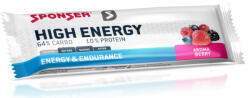 Sponser High Energy energia szelet, erdei gyümölcs