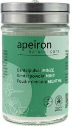Apeiron Pastă de dinți sub formă de pudră Mentă, fără fluor - Apeiron Dental Powder Mint 200 g