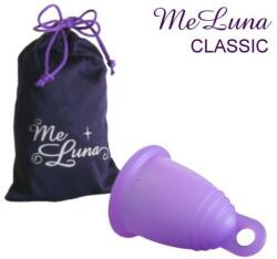 Me Luna Cupă menstruală, inel, mărime XL, mov - MeLuna Classic Menstrual Cup