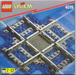 LEGO® City 9V-os Sínkereszteződés 4519