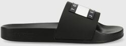 Tommy Jeans papucs FLAG POOL SLD ESS fekete, női, EN0EN02115 - fekete Női 36