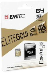 EMTEC Elite Gold microSDXC 64GB UHS-I/U1 (MEMSD64GE)