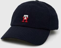 Tommy Hilfiger baseball sapka sötétkék, nyomott mintás - sötétkék Univerzális méret - answear - 12 585 Ft