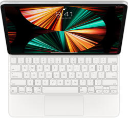 Apple Tastatura Magic Keyboard (2021) pentru iPad Pro 12.9 inch - Alb - MJQL3 (MJQL3)