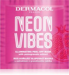 Dermacol Neon Vibes mască revigorantă pentru iluminare instantanee 8 ml