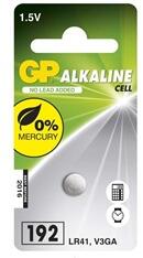 GP Batteries GP LR41 (192) alkáli gombelem 1db/bliszter (B13921) - bestbyte