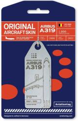 Aviationtag Brussels Airlines - Airbus A319 - OO-SSM Grey