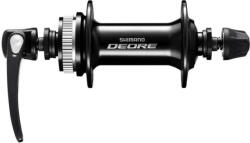 Shimano Deore HB-M6000 MTB első kerékagy, 32H, gyorszáras, tárcsafékes (Centerlock), fekete