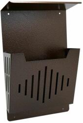 Damech Cos/cutie publicitara, pentru ziare, cu acoperis, cupru, format A4, 34x11.5x33 cm, Damech (KR2DC) - artool