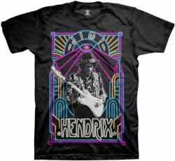 Jimi Hendrix Electric Ladyland Neon Black 2XL Риза (JHXTS21MB05)