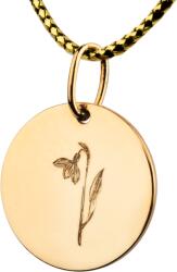 TETRAO Pandantiv aur - ghiocel (medalion)