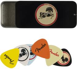 Fender 1980351039 - George Harrison Dark Horse Pick Tin, Medium, Set of 6 - FEN2031