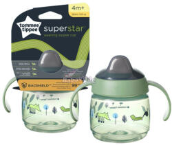 Tommee Tippee itatópohár - Superstar Weaning Sippee Cup csőrös 190ml 4hó zöld (tt11)