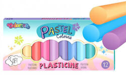 Colorino Pastell gyurma készlet - 12 darabos (87805PTR)