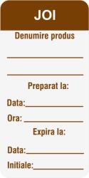 Label Print Etichete personalizate, JOI - Zilele Saptamanii 25x54 mm, 1000 buc rola (06905631016001)