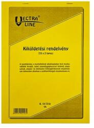 Vectraline Nyomtatvány kiküldetési rendelvény VECTRALINE álló 25x2 (B18-73/V) - fotoland