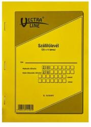 Vectraline Nyomtatvány szállítólevél VECTRALINE A/5 álló 25x4 lapos (B10-70/A/V) - fotoland