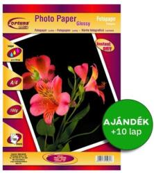 Fortuna Fotópapír FORTUNA A/4 inkjet fényes 180 g 100 lapos (01.00296) - fotoland
