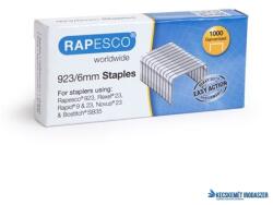 Rapesco Tűzőkapocs, erős, 923/6, horganyzott, RAPESCO (IRS1235) - kecskemetirodaszer