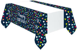 Amscan Happy Birthday Celebrate asztalterítő 120x180cm (DPA9909818)