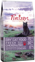 Purizon Purizon Sterilised Adult Pui cu pește - fără cereale 2 x 6, 5 kg