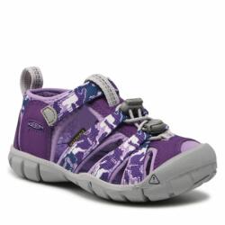 KEEN Sandale pentru copii SEACAMP II CNX camuflaj/tillandsia violet , Keen, 1026317/1026322, violet - 30 | US12