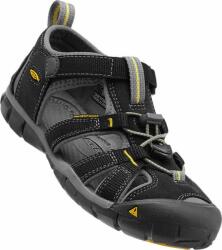 KEEN Sandale pentru copii SEACAMP II CNX, Black / Yellow, Keen, 1012064, negru - 24