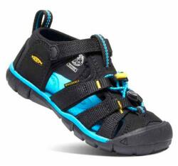 KEEN Sandale pentru copii SEACAMP II CNX, negru/galben-keen, Keen, 1025141/1025128/1025108, negru - 24