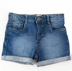 Minoti Pantaloni scurți din denim cu elastic pentru fete, Minoti, KG DSHORT 5, albastru - 98/104 | 3/4let