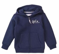 Minoti Hanorac cu glugă pentru fete, Minoti, 8GZTHRU 5, albastru - 86/92 | 18-24m