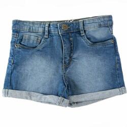 Minoti Pantaloni scurți din denim cu elastic pentru fete, Minoti, KG DSHORT 6, albastru - 110/116 | 5/6let