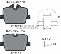 TEXTAR set placute frana, frana disc TEXTAR Q+ 2143301 (2143301)