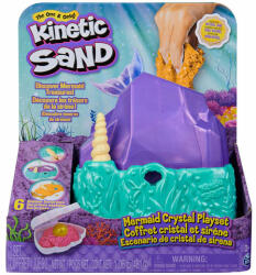 Spin Master Kinetic Sand - Sellő kristály homokgyurma játékszett (6064333)